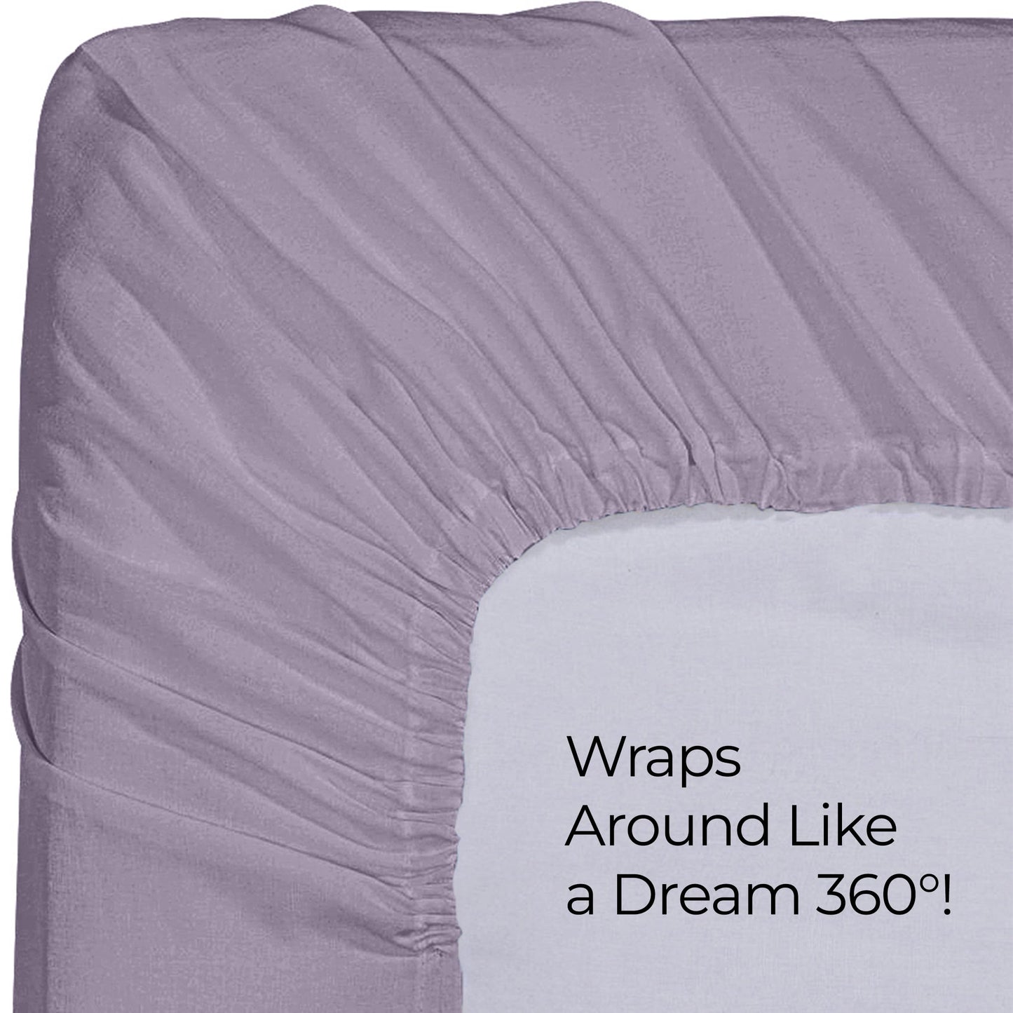 Utopia Bedding Queen Fitted Sheet - Bottom Sheet - Deep Pocket - Soft Microfiber - Shrinkage and Fade Resistant - Easy Care -1 Fitted Sheet Only (Grey)