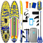 Niphean Inflatable Stand Up Paddle Board with SUP Accessories, Anti-Slip EVA Deck, 10’6’’ Inflatable Paddle Boards for Adults & Youth of All Skill Levels