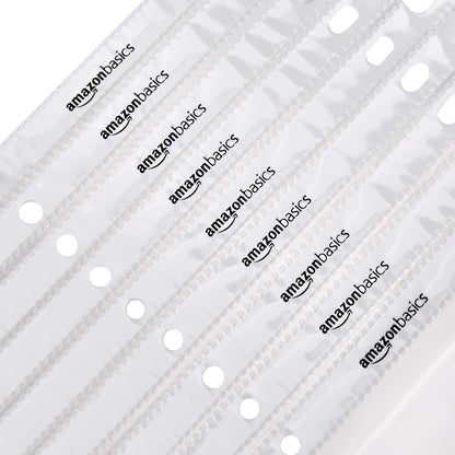 Amazon Basics Klarsichthüllen, oben offen, für A4 Ringbuch, Polypropylen, 21,59 cm x 27,94 cm, 200 Stück