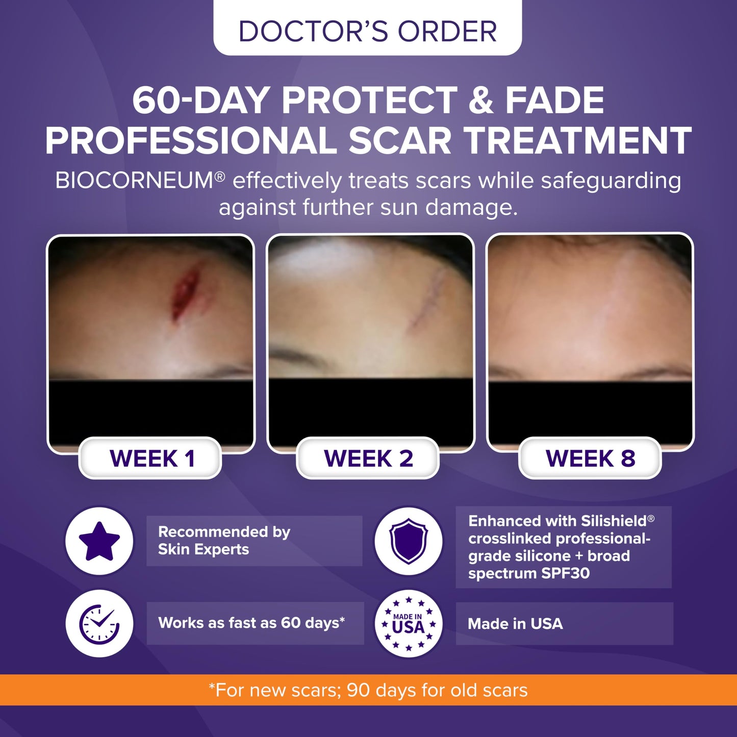 Advanced Scar Gel with Silishield® & SPF 30 50g – Silicone-Based, Water-Resistant, Fast-Drying Scar Cream for Surgical Scars, Burns & Injury – Made in USA, Safe for Kids 6+ – Surgeon Recommended