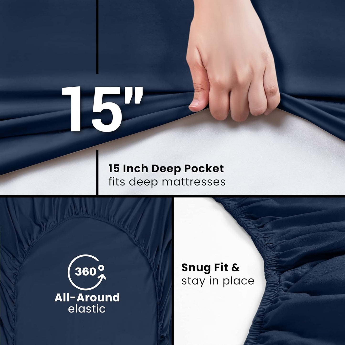 Utopia Bedding Twin XL Fitted Sheets - A Game-Changer for a Restful Night's Sleep