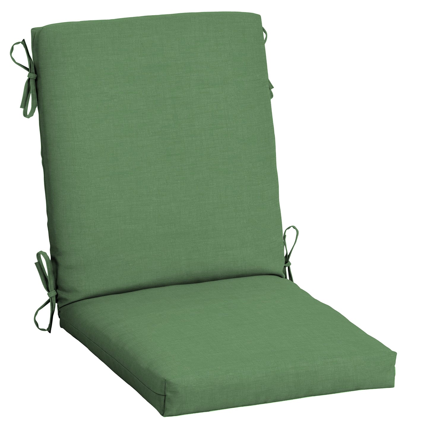 Arden 2-Pack Outdoor Patio Dining Chair Cushion, 20x44, Rain-Proof Seat Pad, Fade-Resistant Outdoor Cushion Black Cabana Stripe