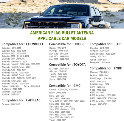 Auto-Kugelantenne mit Adapter & Unterlegscheibe, Auto Zubehör Außen AM/FM Radio Antenne für Auto Dekoration und Signalverbesserung, Essentieller LKW Auto Antennenersatz (Schwarz)