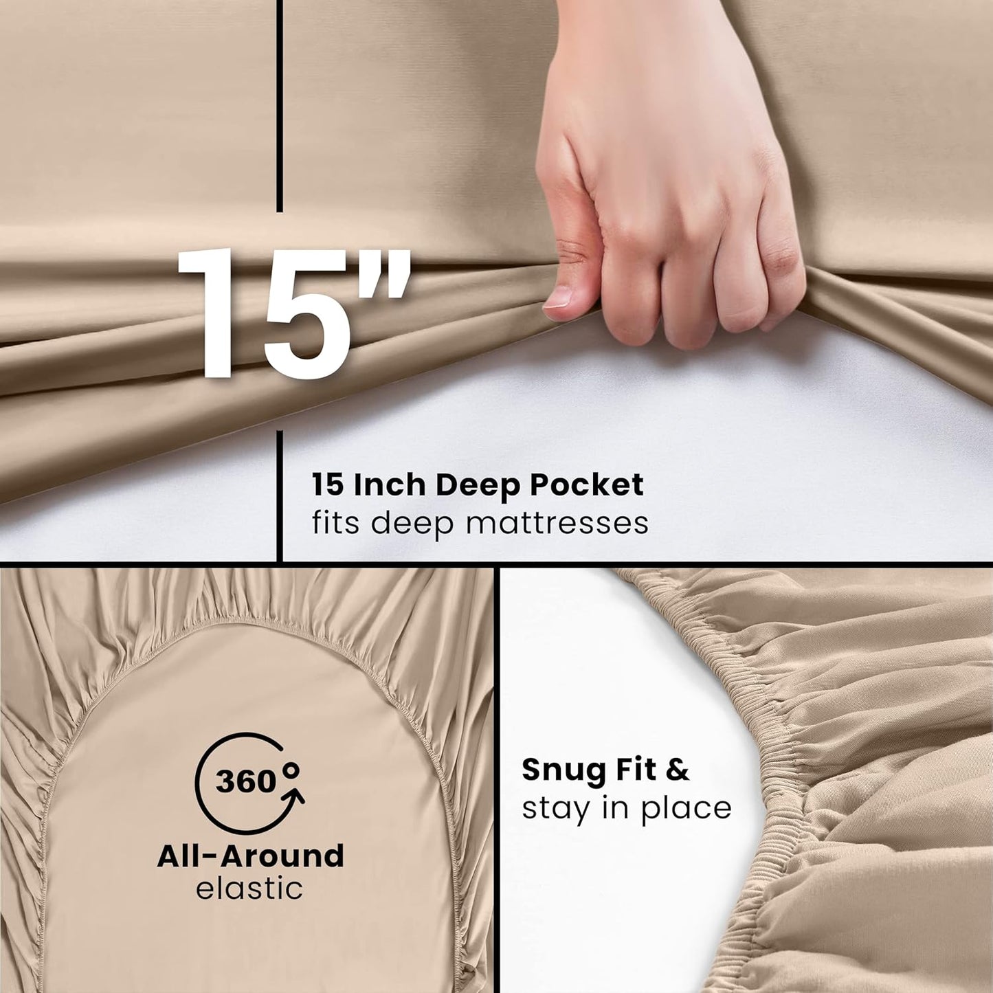 Utopia Bedding Twin XL Fitted Sheets - A Game-Changer for Your Bedroom