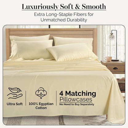 Casa Platino 100% Egyptian Cotton Sheets: The Ultimate Sleep Experience