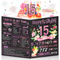 21st Birthday Card,3D Pop Up Funny 21st Birthday Decorations for Girls Granddaughter Sister,Happy 21 Year Old Birthday Gift for Daughter,Great 21Year Old Gifts Idea for Her,Jumbo Rose Glod In 2005