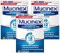 Mucinex Maximum Strength 12 Hour Chest Congestion Expectorant Relief Tablets, 1200 mg, 28 Count, Thins & Loosens Mucus (Pack of 3)