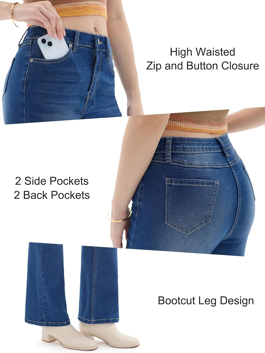Finding the Perfect Fit: Prettyleaf Petite Women's Stretch Flare Jeans