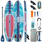 Niphean Inflatable Stand Up Paddle Board with SUP Accessories, Anti-Slip EVA Deck, 10’6’’ Inflatable Paddle Boards for Adults & Youth of All Skill Levels