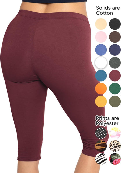 Stretch Is Comfort Women's Teamwear Knee Length Leggings