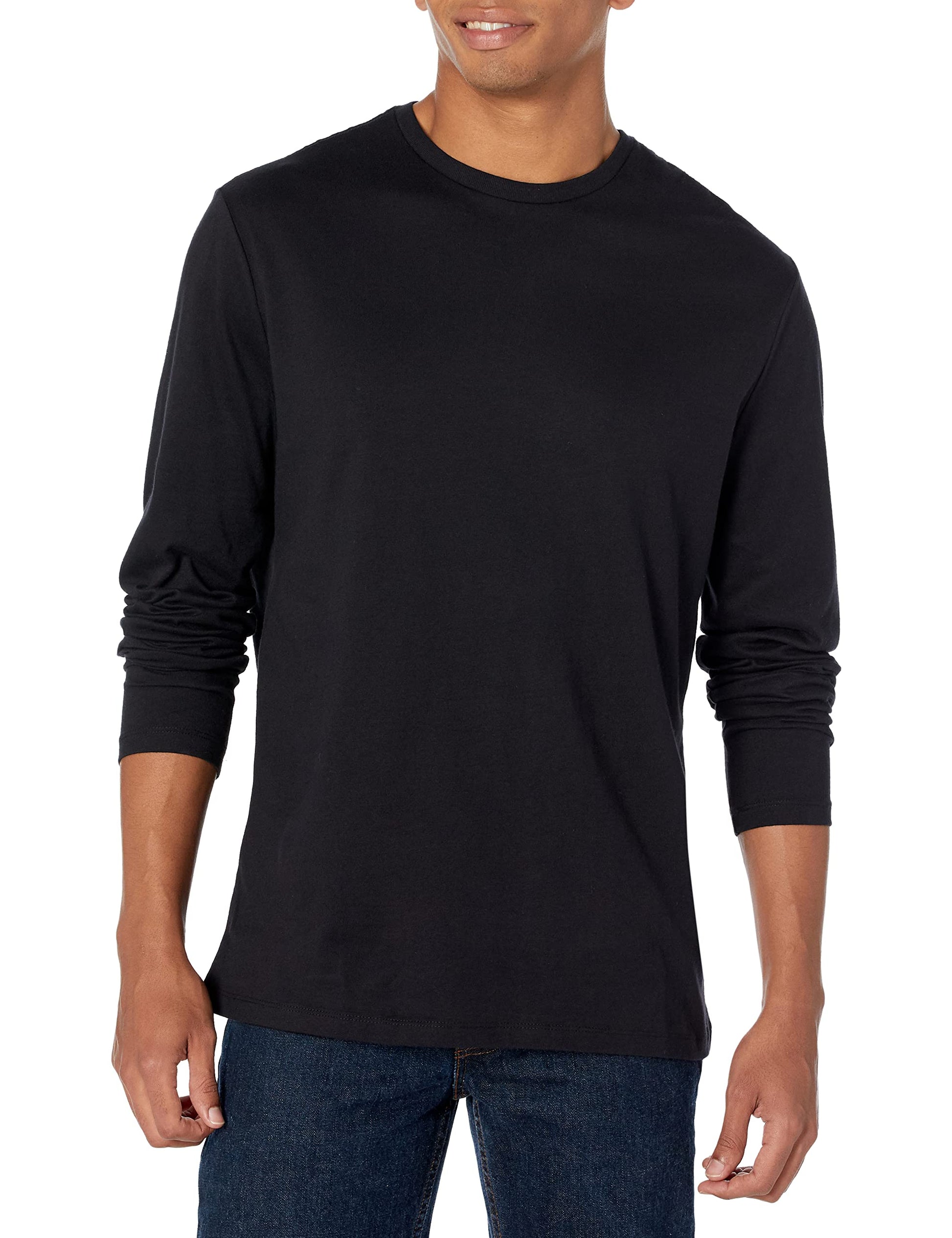 Amazon Essentials Mens Slim-Fit Long-Sleeve T-Shirt