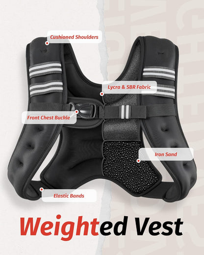 Take Your Workouts to the Next Level with the ZELUS Weighted Vest