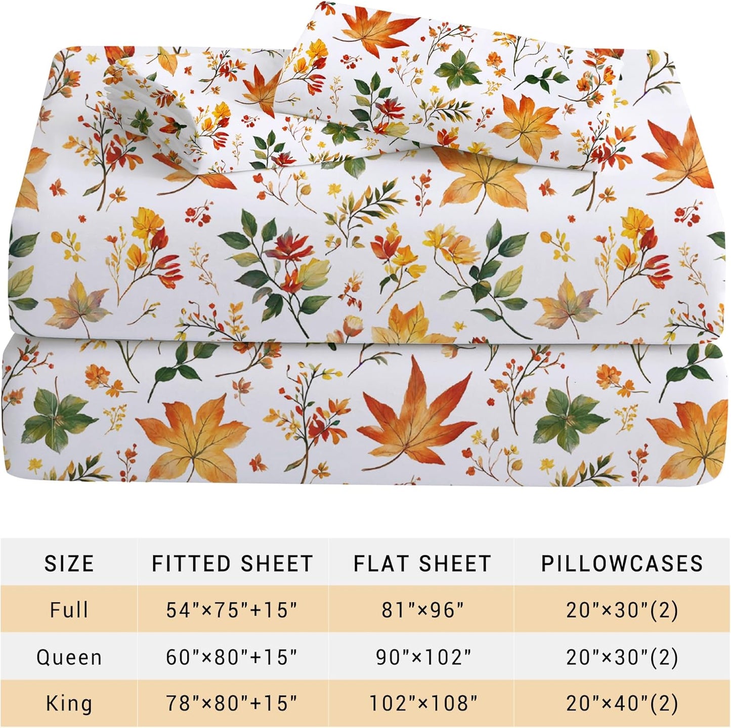 Viviland Floral Queen Sheet Set: Soft, Breathable, and Stylish Bedding