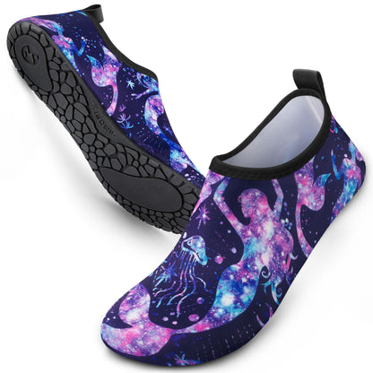SIMARI Water Shoes for Women Men Swim Aqua Socks Beach Pool Essentials Barefoot Surf River Boat Kayak Sea Yoga Sand Exercise Sport Accessories Breathable Quick-Dry Adult Youth Kid Size SWS001