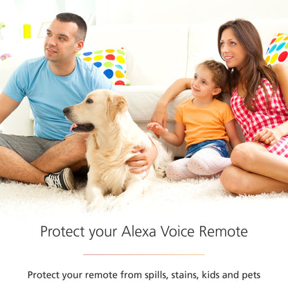 Made for Amazon Remote Schutzhülle, für Alexa-Sprachfernbedienung (3. Generation) | Rot