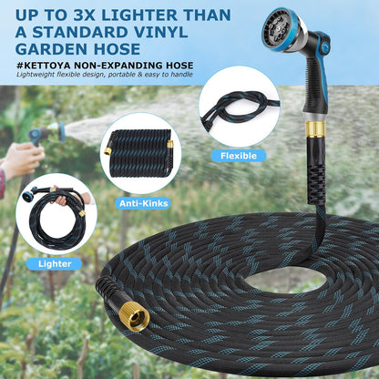 KETTOYA Non-Expanding Garden Hose Review: A Game-Changer for Your Outdoor Space