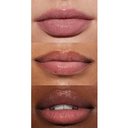 e.l.f. Squeeze Me Lippenbalsam, feuchtigkeitsspendender Lippenbalsam für einen transparenten Farbhauch, angereichert mit Hyaluronsäure, vegan & tierversuchsfrei, Erdbeere