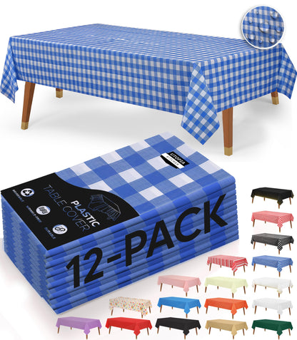 54X108 Inch - 12PCBlue Check