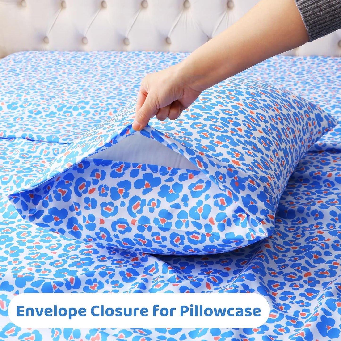 Mooreeke Leopard Cheetah Printed Full Bed Sheets Review