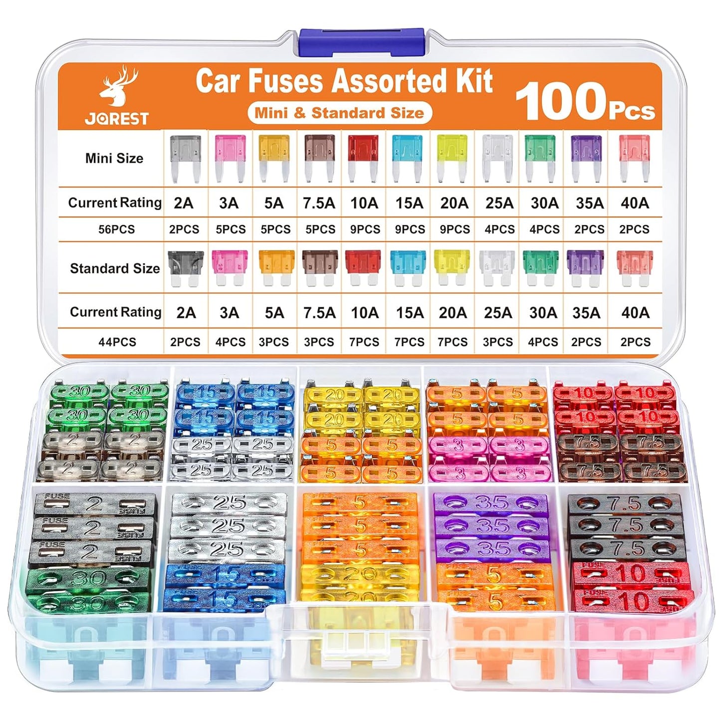 100Pcs Mini & Standard