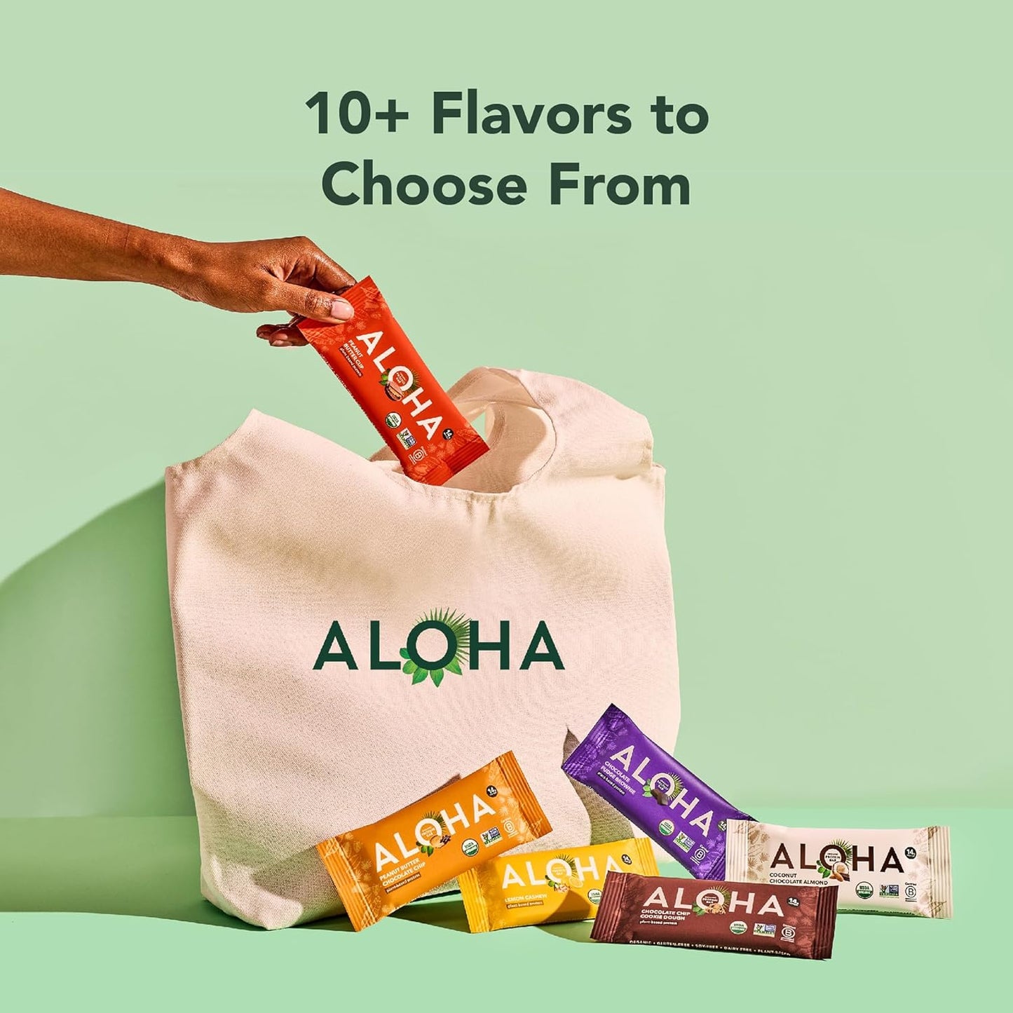 ALOHA Organic Plant Based Protein Bars: A Delicious and Healthy Snack Option