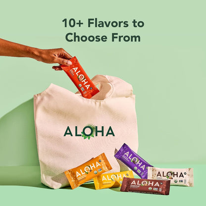 ALOHA Organic Plant Based Protein Bars: A Delicious and Healthy Snack Option
