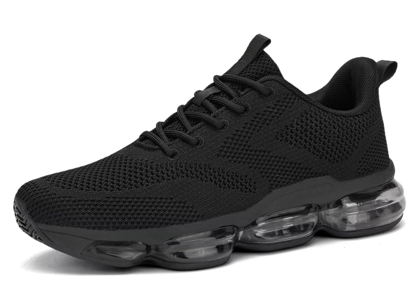 Mens Running Shoes Air Low Top Comfort Walking Lace Up Sneakers Breathable Fashion Tennis Sport Gym Fitness Cross Trainers