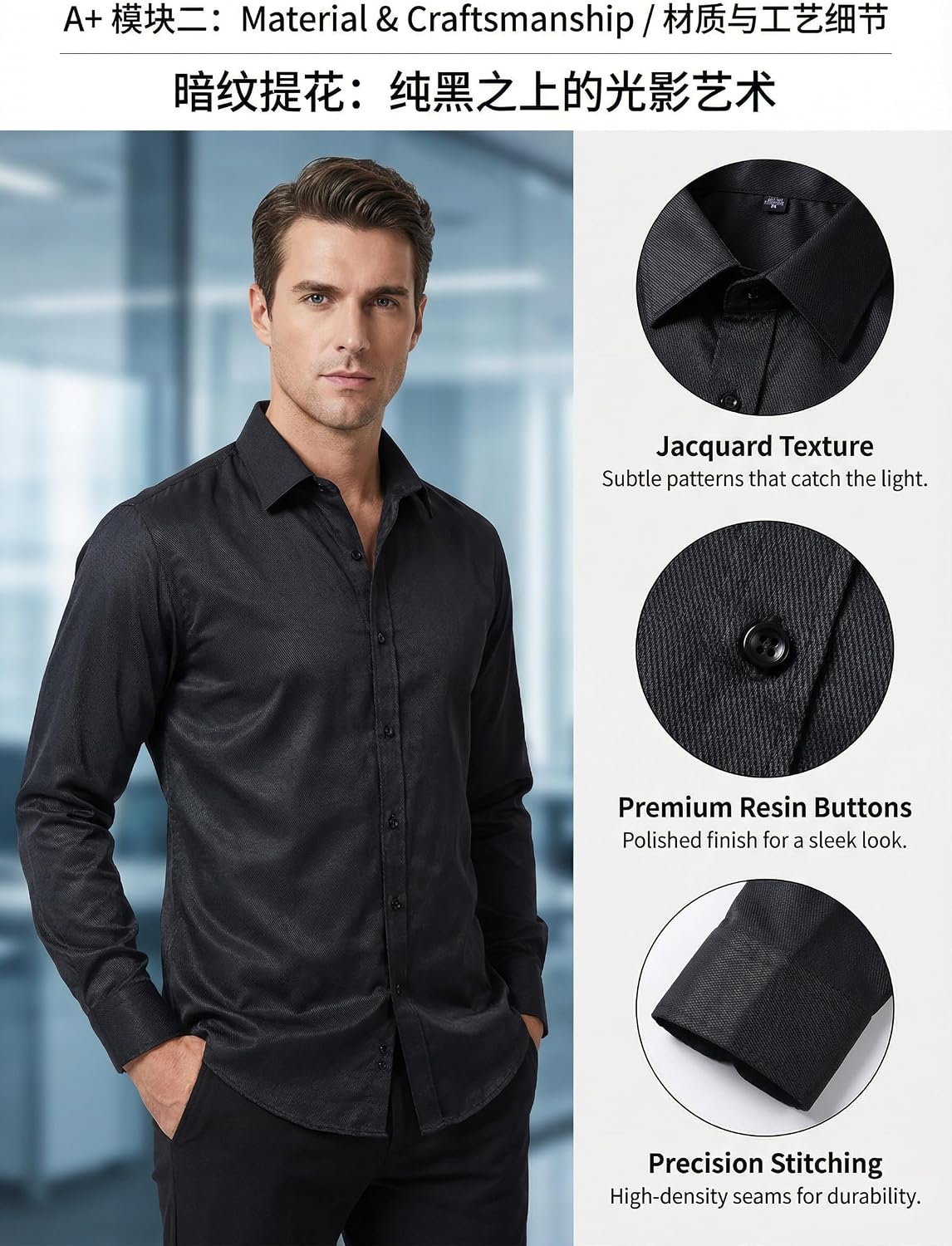 Beninos Men's Dress Shirts: A Solid Choice for Formal and Business Casual Occasions