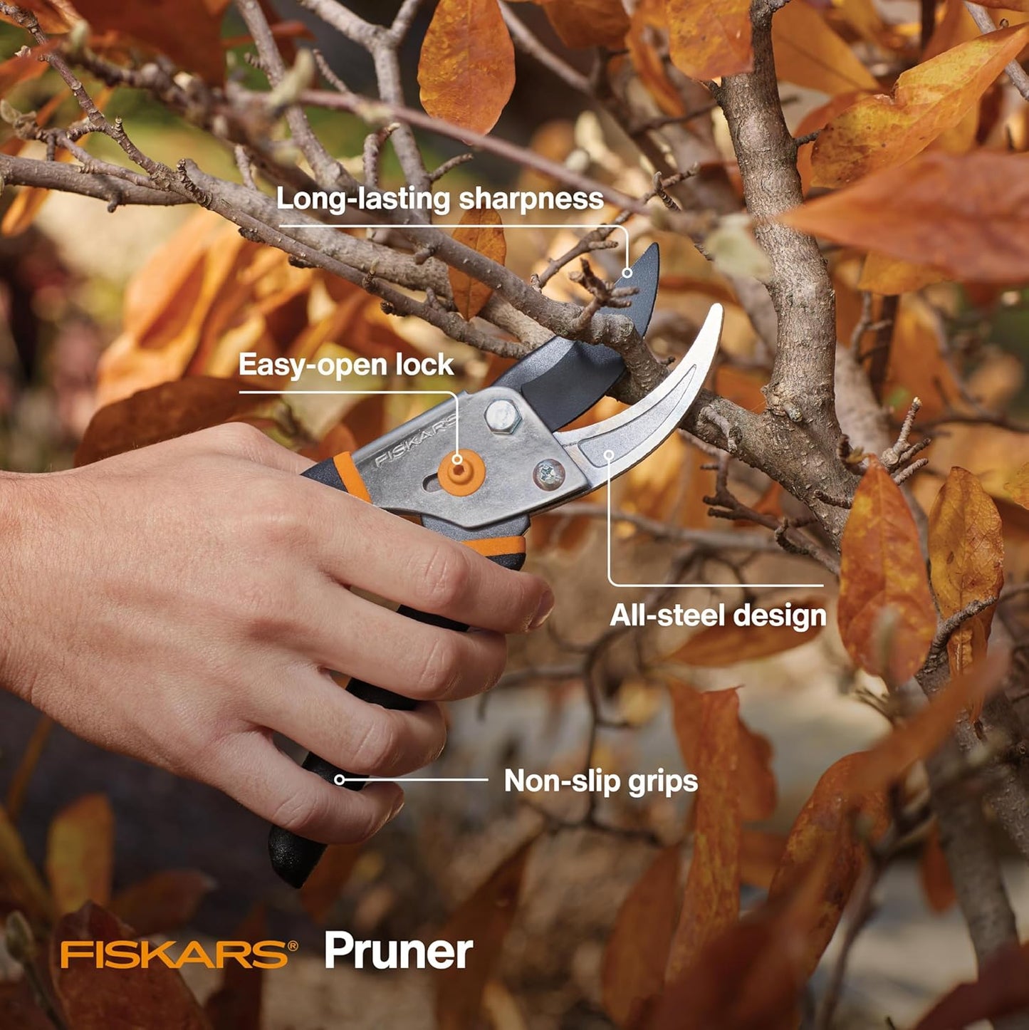 Fiskars Bypass Pruning Shears: The Perfect Companion for Your Gardening Needs