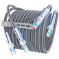 USB C to USB C Cable10ft,240W 2-Pack Braided 180°Rotating Type C Charging CableFast Charge for iPhone 15/16/16Pro/16Plus/16ProMax,MacBook Air,iPad Pro,Pixel,Samsung Galaxy S23/S24 Ultra-Blue