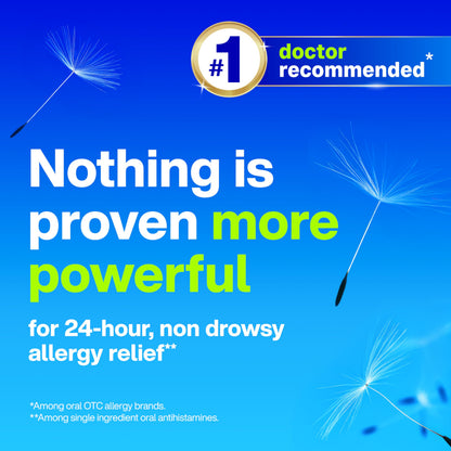 Claritin® Liquid, Allergy Medicine for Adults, 24-Hour Non-Drowsy Loratadine 5mg, Antihistamine, Cooling Honey Flavored, 8 fl. oz (Pack of 2)