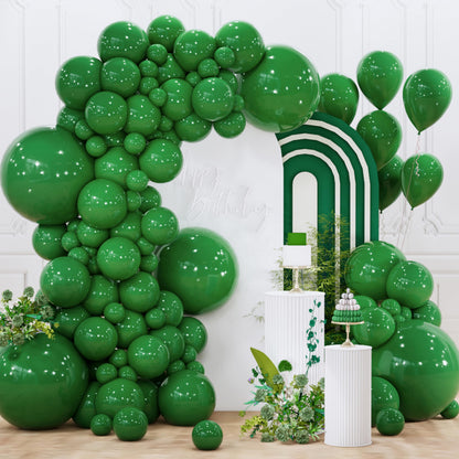 PartyWoo White Balloons 140 pcs Different Sizes of 18 12 10 5 Inch White Balloons Arch Kit Garland for Wedding Baby Shower Birthday Bridal Shower Graduation Engagement Party Decorations White-Y13