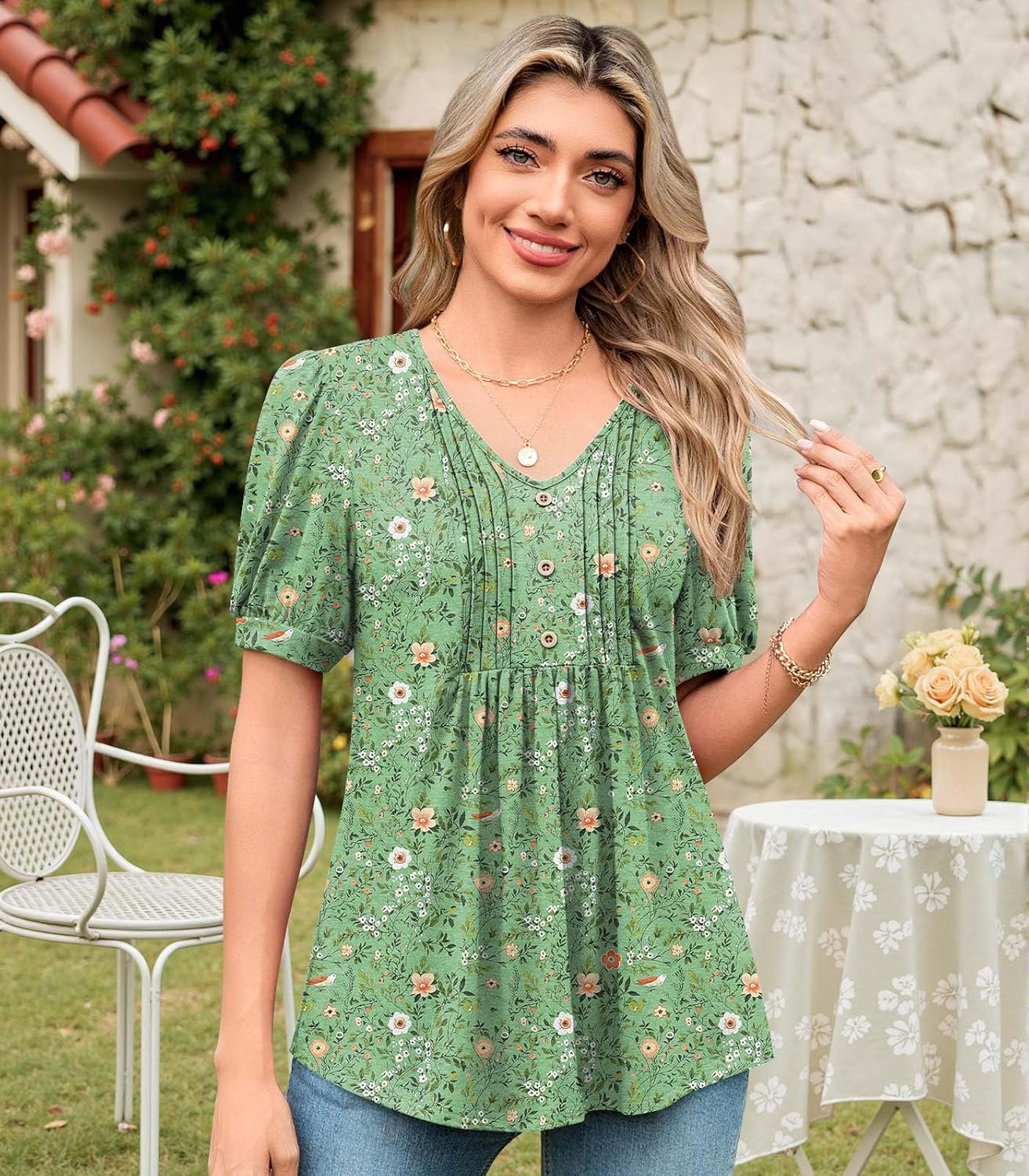 Findsweet Women's Summer Tunic Tops: A Perfect Blend of Style and Comfort