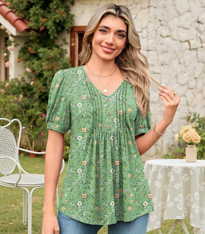 Findsweet Women's Summer Tunic Tops: A Perfect Blend of Style and Comfort