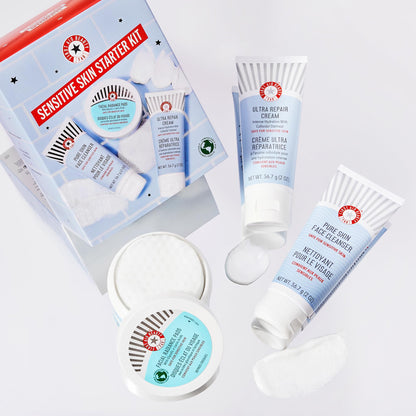 First Aid Beauty Ultra Repair Cream – Eczema Relief & Skin Barrier Repair Moisturizer with Colloidal Oatmeal & Ceramides, for Sensitive Dry Skin, Face & Body, 170.1g