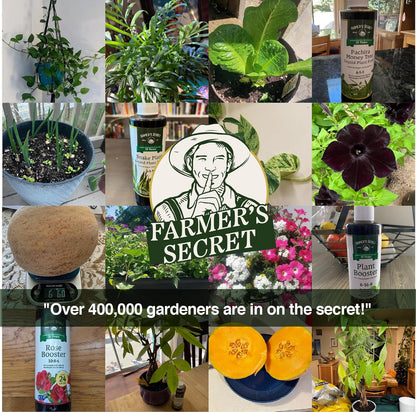 Unlock Your Garden's Potential with Farmer's Secret Fruit & Bloom Booster Fertilizer