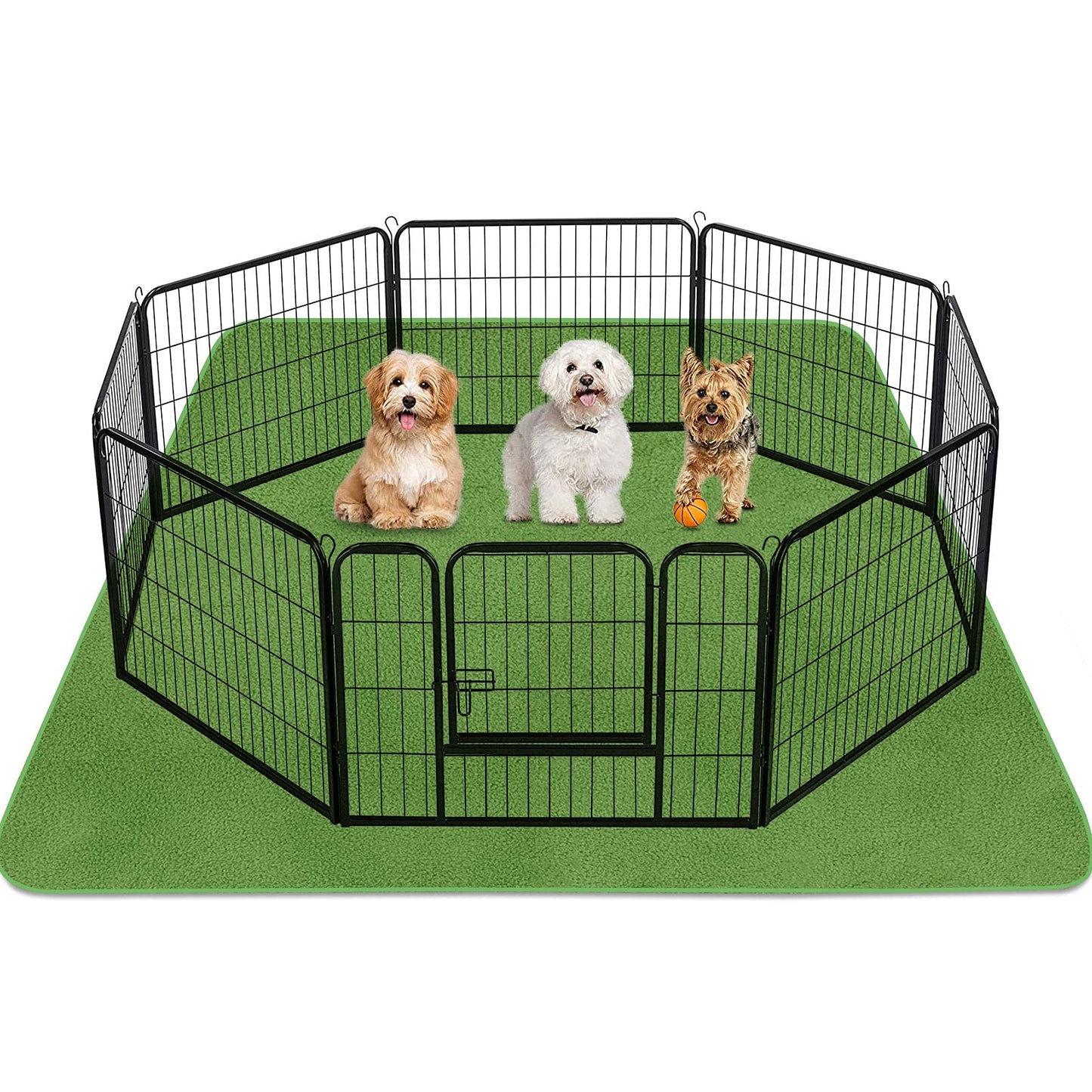 INVENHO Washable Pee Pads for Dogs 72"x72" Reusable Dog Pads Extra Large Upgrade Non-Slip Dog Pee Pads Heavy Absorbency Puppy Pee Pads Quick Dry Whelping Pads/Waterproof Puppy Training Pad