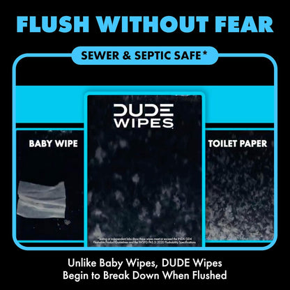 DUDE Wipes Unscented Flushable Wipes Review: A Game-Changer for Sensitive Skin