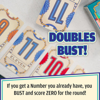 USAOPOLY Flip 7: A Thrilling Card Game That Combines Luck and Strategy