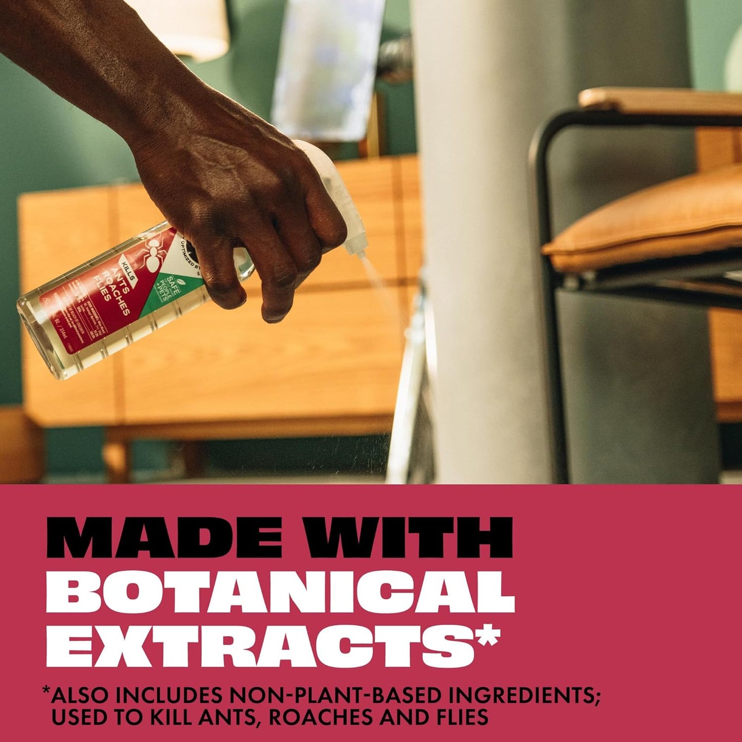 Stem Kills Ants, Roaches And Flies: Plant-Based Active Ingredient Bug Spray