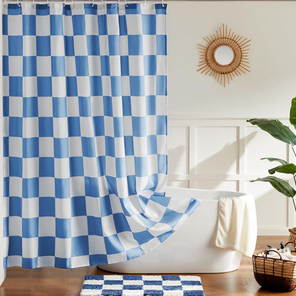 Ohocut Checkered Shower Curtain: A Retro Touch for Your Bathroom