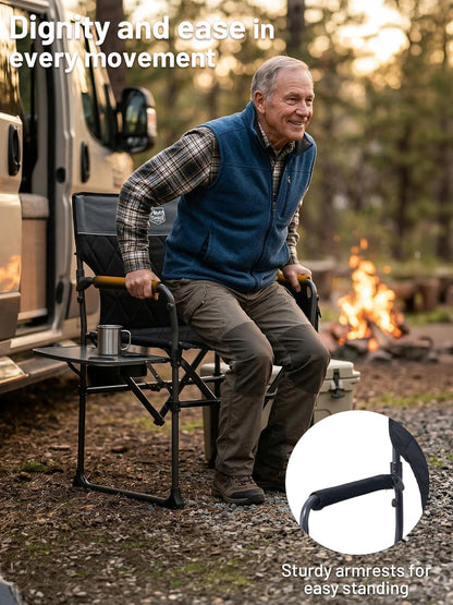 TIMBER RIDGE Heavy Duty Camping Chair: A Game-Changer for Outdoor Enthusiasts