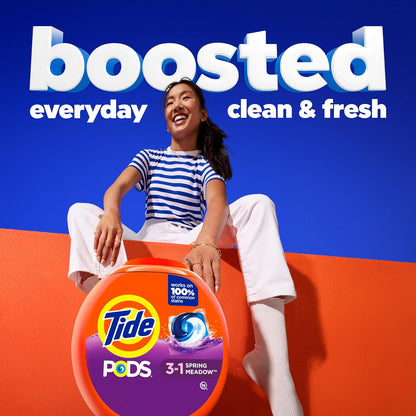 Tide PODS Laundry Detergent Packs for a Deeper Clean