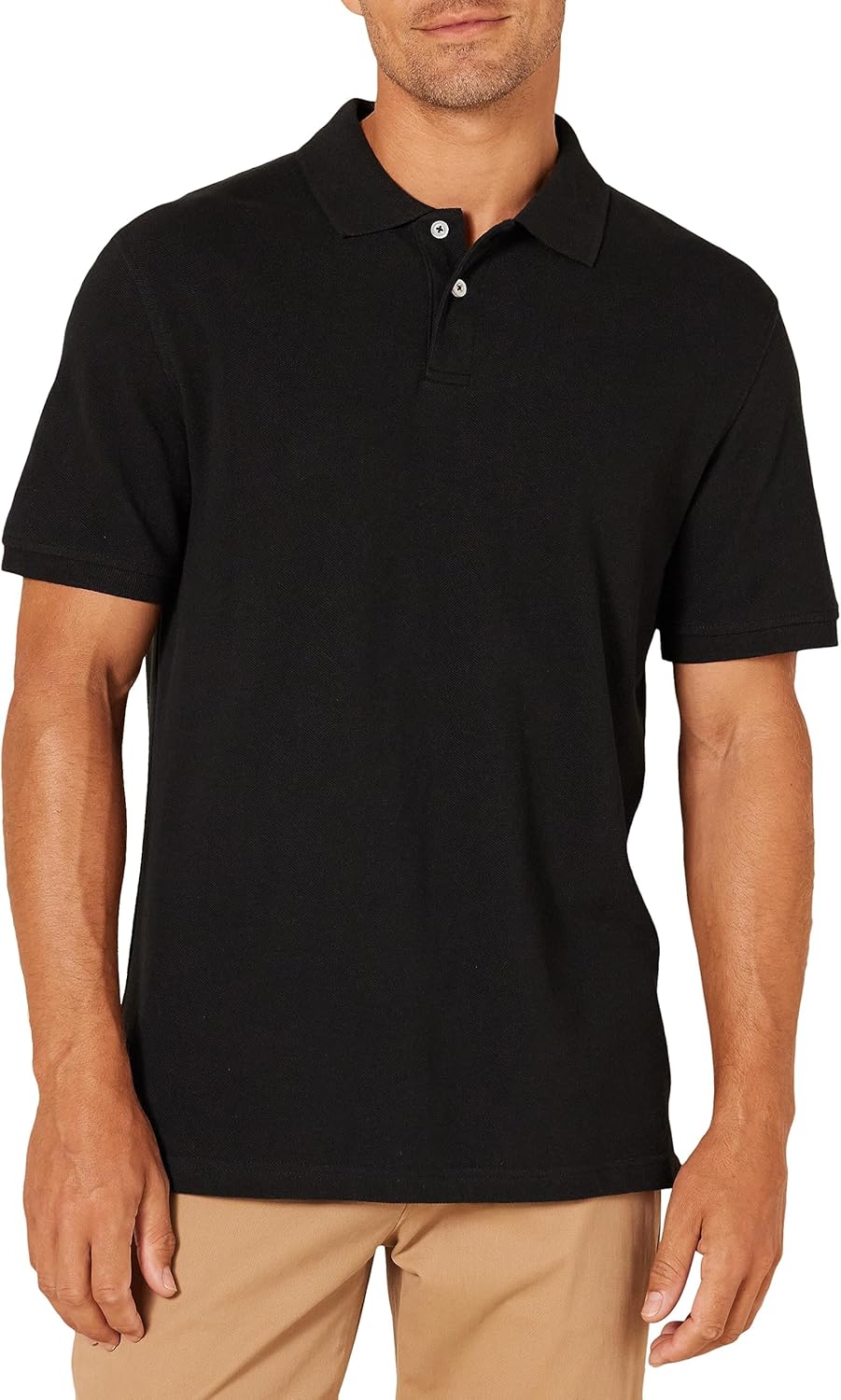 Amazon Essentials Mens Slim-Fit Cotton Pique Polo Shirt