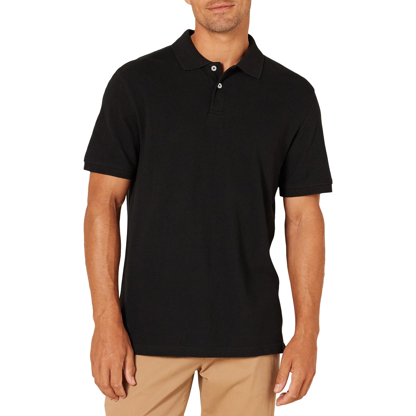 Amazon Essentials Mens Slim-Fit Cotton Pique Polo Shirt