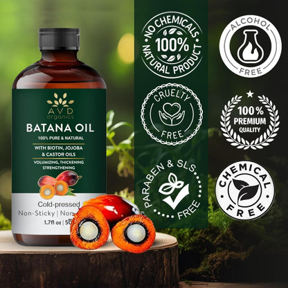 AVD Organics Rosmarinöl für Haarwachstum & Kopfhaut | Mit Biotin angereichert | Haarstärkend, pflegend und voluminös | Mit Jojoba- & Rizinusöl angereichert | GVO-frei 120ml