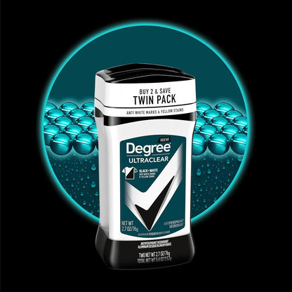 Stay Fresh and Confident with Degree Men UltraClear Antiperspirant Deodorant