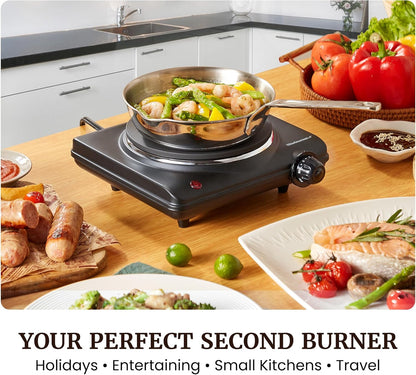 Elite Gourmet Countertop Electric Burner: A Game-Changer for Small Kitchens