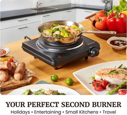 Elite Gourmet Countertop Electric Burner: A Game-Changer for Small Kitchens