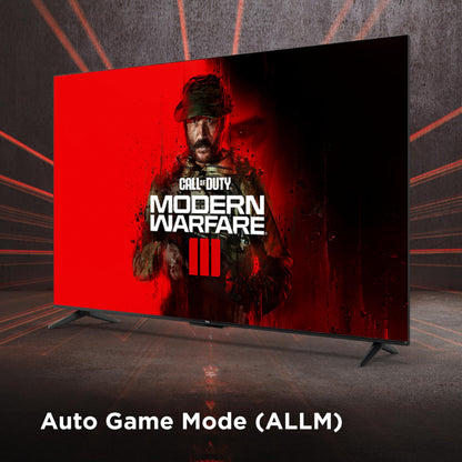 TCL 50 Zoll S4 4K LED Smart TV mit Fire TV (50S450F-CA), Dolby Vision HDR, Dolby Atmos, integriertem Alexa, Apple AirPlay Kompatibilität, UHD Streaming Fernseher, Schwarz
